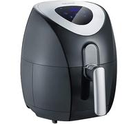 SEVERIN Freidora de aire caliente con 6 programas automáticos, freidora eléctrica para freír sin grasa, innovador horno freidora para freír de forma saludable, negro, FR 2430