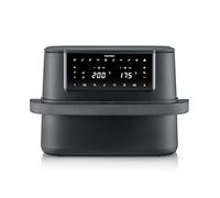 SEVERIN Freidora de aire Max Zone Flex, 9L, Freidora XXL para cocinar sin grasas, 2 zonas, ajustes sincronizables, 10 programas automáticos, función deshidratadora, 2600 W, mate/negro FR 9599