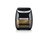 Severin - freidora de aire multifuncional, 11 l, 2000 w, 8 programas automáticos, numerosos accesorios, negro/plateado fr 2446 33.9 cm