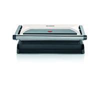 SEVERIN - Gofrera eléctrica, maquina para hacer gofres en forma patatas fritas, palitos, hasta 12 mini waffles a la vez, plancha antiadherente, negro, 800 W, WA 2114