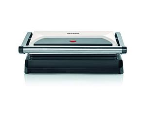 SEVERIN - Gofrera eléctrica, maquina para hacer gofres en forma patatas fritas, palitos, hasta 12 mini waffles a la vez, plancha antiadherente, negro, 800 W, WA 2114