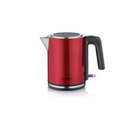 Hervidor de agua - SEVERIN WK 3427, 2400 W, 1 l, Rojo