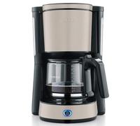 Severin Cafetera de goteo KA 9575 – Jarra de cristal 10 tazas 1000 W Beige