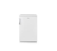 SEVERIN mini frigorífico tabletop con 120 L de capacidad y congelador de 4*, frigorífico con iluminación LED integrada + cajón para fruta/verdura, 37 dB, blanco, KS 8847 [CEE D]