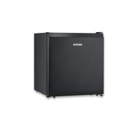 SEVERIN Mini nevera con compartimento de baja temperatura, nevera pequeña con estante intermedio, mini frigorífico de bajo consumo para hogares pequeños, 45 litros, negro, KB 8879