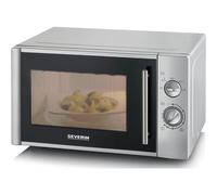 Severin MW 7772 Microondas 28L 900W Plata