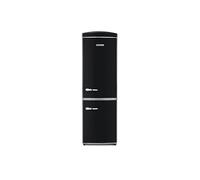 SEVERIN Retro Fridge/Freezer Combination, 315L, Black