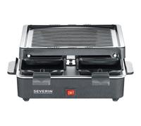 Severin RG 2370 Plancha para Asar Grill y Mini Raclette 600W Negro