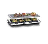 Severin RG 2374 Raclette Grill Con Piedra Natural 1500W Acero Inoxidable