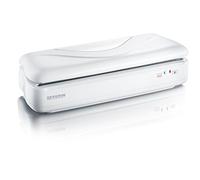 SEVERIN Selladora de película para alimentos, selladora al vacío para porcionar y almacenar herméticamente, blanca, FS 3604, (ancho x alto x profundidad) 340 x 100 x 135 mm