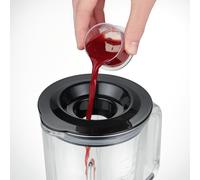 Severin - SM 3734 licuadora 1 L Batidora de vaso 500 W Negro, Acero inoxidable