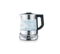 Severin WK 3473 Deluxe Mini Hervidor de Agua y Té con Temperatura Ajustable 1L 2200W