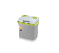 Severin TKB 2925 - Nevera portátil eléctrica con conexión USB, capacidad de 25 l, potencia 58 W, color gris verde