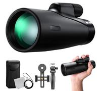 Severnier Telescopio Monocular, HD Monocular 12 x 50, Prisma BAK-4 de Alta Potencia y FMC monoculares, monocular, para observación de Aves, Caza, Viajes, conciertos