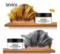 Sevich-CERA de tinte permanente para el cabello, crema de colores para el cabello unisex, agarre fuerte, gris abuela, peinados dinámicos pastel desechables Brown
