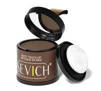 Sevich Cubre Canas 10 G, Cobertura Instantánea Para La Caída Del Cabello, Cubre Canas Mujer, Adelgazamiento De Las Canas, 48 Horas De Duración Cosmética, 1 Caja = 2,5 Cartuchos, marrón claro