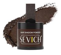 Sevich Polvo de línea capilar de 0.35 oz de gran capacidad, oculta instantáneamente la pérdida de cabello, polvo de retoque de raíces, sombra de cabello para mujeres y hombres, adelgazamiento de