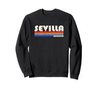 Sevilla Andalucía Estilo Retro Años 70 80 Sudadera