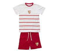 Sevilla CF 06PIJ10-06 Pijama Corto, Unisex niños, Blanco, 6