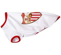Sevilla CF - Camiseta para Perro o Gato, 7 Tallas Disponibles, Equipación del Equipo, Talla M, Calidad Alta, Producto Oficial (CyP Brands)
