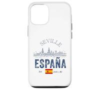 Sevilla España Banderas Souvenirs Desde Sevilla España Bandera Carcasa para iPhone 12/12 Pro