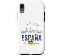Sevilla España Banderas Souvenirs Desde Sevilla España Bandera Carcasa para iPhone XR
