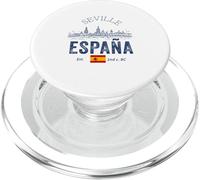 Sevilla España Banderas Souvenirs Desde Sevilla España Bandera PopSockets PopGrip para MagSafe