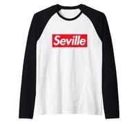 Sevilla España Souvenir España Sevilla Hogar del Flamenco Camiseta Manga Raglan