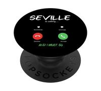 Sevilla está Llamando y Debo IR a España de Viaje PopSockets PopGrip Adhesivo