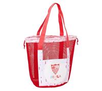 SEVILLA FC - Bolsa de Playa, Mochila, Ideal para Niños de Diferentes Edades, Cómoda y Versátil, Calidad y Resistencia, 28x28x34 cm