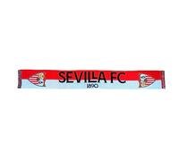 Sevilla FC Bufanda Telar Bicolor 1890 Unisex, Rojo y Blanco, Estandar