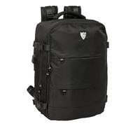 SEVILLA FC - Mochila de Viaje en Cabina, para Portátil 15,6'', Ideal para Jóvenes de Diferentes Edades, Cómoda y Versátil, Calidad y Resistencia, 29x19x44 cm