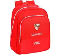 Sevilla FC - Mochila Infantil Adap. Carro Sevilla FC, Unisex, Rojo