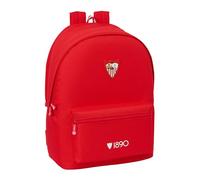 Safta Mochila para portátil SEVILLA FC 15,6" USB Tejido reciclado Cómoda y resistente 31x18x44 cm