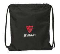 SEVILLA FC - Mochila Saco Plano Grande, Mochila, Ideal para Niños de Diferentes Edades, Cómoda y Versátil, Calidad y Resistencia, 35x40 cm