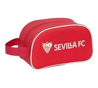 Sevilla FC - Neceser Escolar Infantil Mediano con Asa, Neceser Infantil, Adaptable a Carro, Fácil Limpieza, Cómodo y Versátil, Calidad y Resistencia, 26x12x15 cm