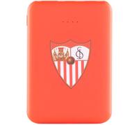 Sevilla FC - Varios Power Bank 5.000 Mah Roja Escudo Sevilla FC, Unisex, Rojo