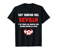 Sevilla Regalo Aficionado Deporte Fútbol Camiseta