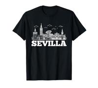 Sevilla Skyline, Amante de Sevilla y Andalucía Camiseta