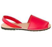 Sevillas Menorquinas Unisex - Sandalias Planas Verano Hombre y Mujer, Abarcas Sintéticas Cómodas, Variedad de Colores (Rojo, Sistema tallas calzado EU, Adulto, Números, mediano, 41)