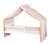 Sevira Kids - Cielo de cama cabaña, tela de gasa de algodón, Jeanne Made in France