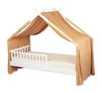 Sevira Kids - Tela de cama, cielo de cama, cabaña de gasa de algodón, Jeanne Made in France