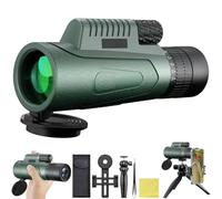 Sevitini Telescopio monocular, 10-30X50 HD Monoculars para Adultos, BAK4 Prisma y Lente FMC Monoculars, Catalejo Monocular para Observación de Aves y Vida Silvestre