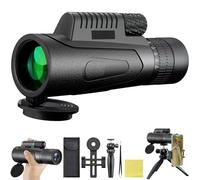 Sevitini Telescopio monocular, 10-30X50 HD Monoculars para Adultos, BAK4 Prisma y Lente FMC Monoculars, Catalejo Monocular para Observación de Aves y Vida Silvestre