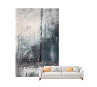 SEVOLY Alfombra calefactora eléctrica, Calentador de Suelo Radiante infrarrojo con Temporizador de Calentamiento rápido, Alfombra calefactora de grafeno Estilo Pintura de Tinta China,D,160 * 240CM