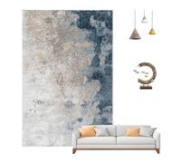 SEVOLY Alfombra calefactora eléctrica, Calentador de Suelo Radiante infrarrojo con Temporizador de Calentamiento rápido, Alfombra calefactora de grafeno Estilo Pintura de Tinta China,H,50 * 90CM