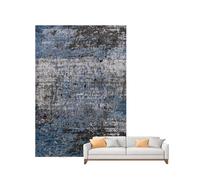 SEVOLY Alfombra calefactora eléctrica, Calentador de Suelo Radiante infrarrojo con Temporizador de Calentamiento rápido, Alfombra calefactora de grafeno Estilo Pintura de Tinta China,C,55 * 90CM