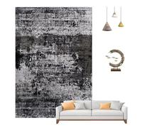 SEVOLY Alfombra calefactora eléctrica, Calentador de Suelo Radiante infrarrojo con Temporizador de Calentamiento rápido, Alfombra calefactora de grafeno Estilo Pintura de Tinta China,C,160 * 240CM