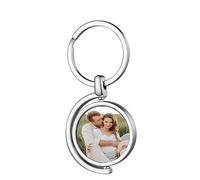 SEVSO Llavero Personalizado Con Imagen, Llavero Con Foto A Color Personalizado A Doble Cara (B)