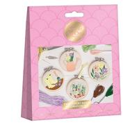 Sew And So On Kit de bordado premium, jardín, kits de bordado para adultos y kits de punto de cruz para adultos principiantes, kit de bordado para principiantes con patrones de bordado, juego de